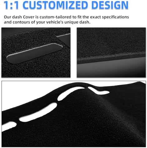 SKYLOTEC Dash Cover for Chevy Silverado 2014-2018/GMC Sierra 1500 - Image 4