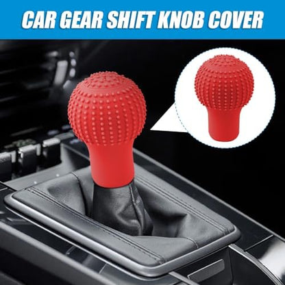 Car Gear Shift Knob Cover, Gear Shift Knob Cover Car Protect Accessories - Image 3