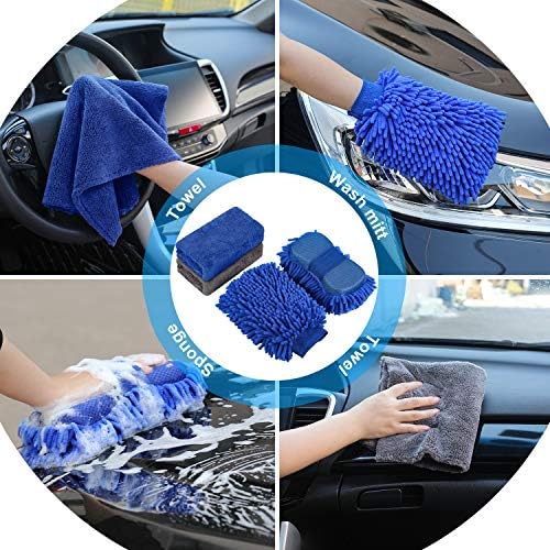 22Pcs Car Wash Cleaning Tools Kit Car Detailing Set - Image 4
