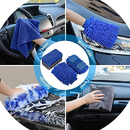 22Pcs Car Wash Cleaning Tools Kit Car Detailing Set - Image 4