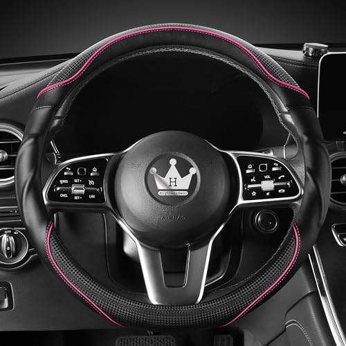 HighnessHwoo 3D Car Steering Wheel Cover Comfort Grip Massage Sporty Anti-Slip by HighnessHwoo