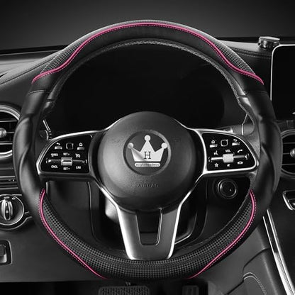 HighnessHwoo 3D Car Steering Wheel Cover Comfort Grip Massage Sporty Anti-Slip by HighnessHwoo