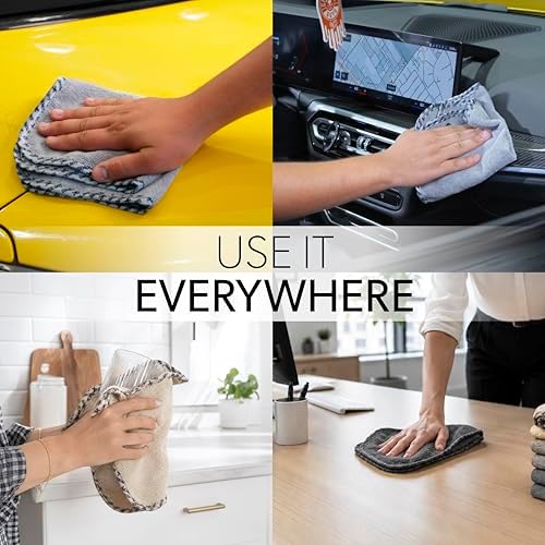 Chemical Guys, AllSwipe Multi-Purpose Microfiber Towels, 14 x 12, 24 Pack - Image 4