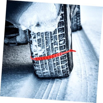 15pcs Car Tire Anti-skid Tie Snow Chains Emergency Traction Straps - Image 4
