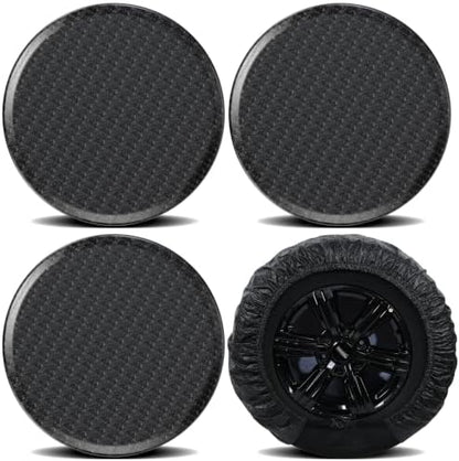 Moonet Tire Covers for RV Wheel, Oxford Waterproof UV Sun Protectors for by Moonet