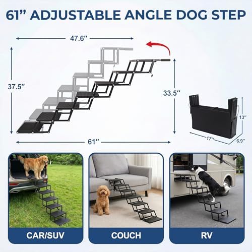 Dog Steps for Car, Dog Ramps for Cars - Image 2