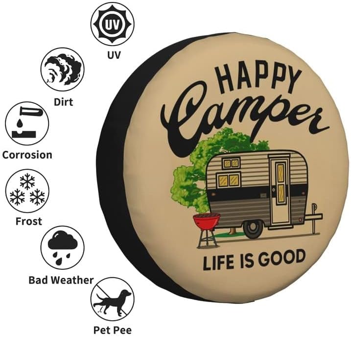 Spare Tire Cover Weatherproof Universal Wheel Protectors - Image 6