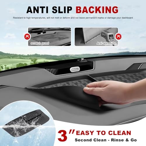 Autorder Dashboard Mat for 2011-2018 Dodge Ram 1500 2500 3500 Accessories - Image 6