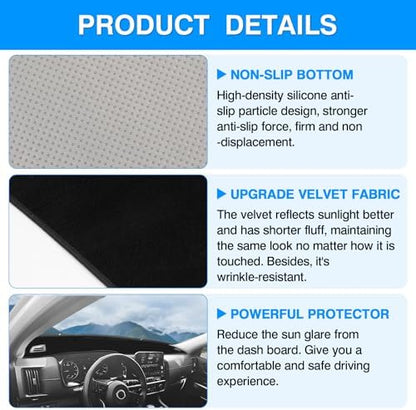 Autorder Dashboard Cover Mat for 2022-2025 2026 Nissan Pathfinder Accessories - Image 6