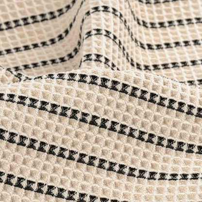 POLYTE 430 GSM Poly Blend Microfiber Waffle Wash Cloth Face Towel, 13x13 in - Image 6