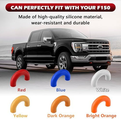 Tow Hooks Covers for F150 2004-2026/Bronco 2021-2026/Tundra Red - Image 3