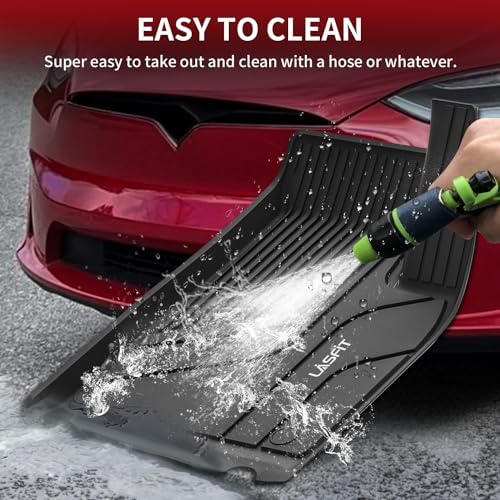 LASFIT Trunk Mats for Tesla Model X & Plaid 6 Seater / 7 Seater 2021-2024 - Image 5