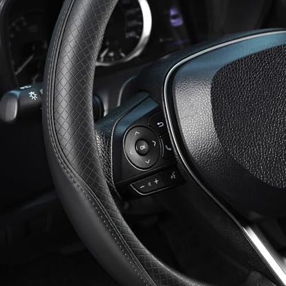 SEG Direct Steering Wheel Cover 14.5-15 inch Standard Size - Image 3