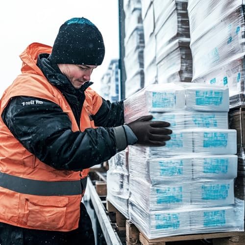 KAYGO Winter Work Gloves, Non-Slip Thermal Latex Coated - Image 5