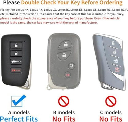 Car Key Fob Case, for Lexus Key Sets RX300, ES200 ES300h, CT200h lx570 Series - Image 4