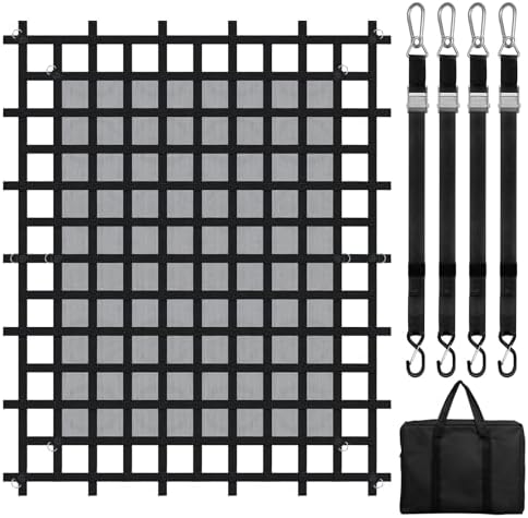 VEVOR Cargo Net with Mesh, 96 in x 81 in, Heavy Duty Truck Cargo Net- 1 by VEVOR