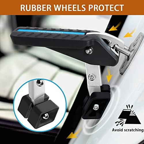 TOOENJOY Adjustable 5 Gear Extra Protection Car Door Latch Step No Assemble - Image 4