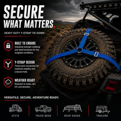Y Strap for Spare Tire - Image 3