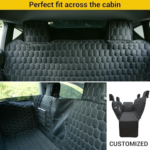 Meginc Dog Seat Covers for Tesla Model Y, Dog Hammock for Tesla - Image 3