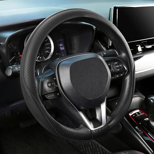 SEG Direct Steering Wheel Cover 14.5-15 inch Standard Size by SEGDirect