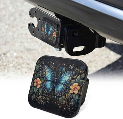 Trailer Hitch Cover 2 Inch Square Receiver Hitch Cover Rubber Tube Plug by Unknown