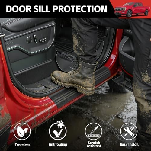Full Coverage Door Sill Guards Kit Fit - Image 5