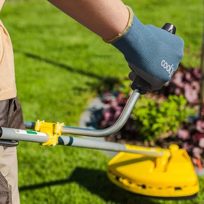 COOLJOB Micro-Foam Nitrile Safety Work Garden Gloves - Image 4