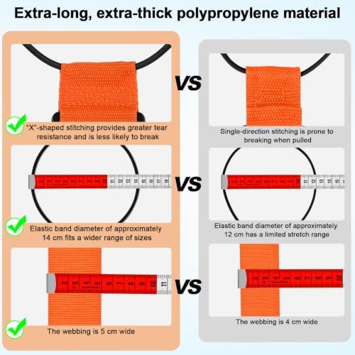 2 Pack Luggage Straps for Suitcases, Add a Bag Bungee Elastic Belt to Secure - Image 5