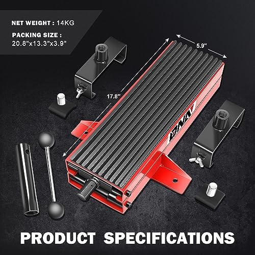 DNA Motoring Steel Motorcycle ATV Scissor Lift Jack Hoist Stand - Image 4