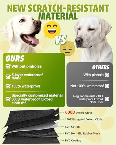 Dog Car Seat Cover, 600D Heavy Dute Car Seat Cover - Image 3