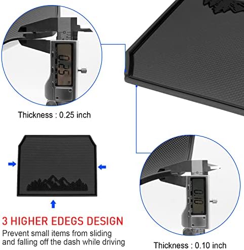 Dash Mat for Subaru Crosstrek Accessories 2012-2017, Forester 2014-2018 - Image 6