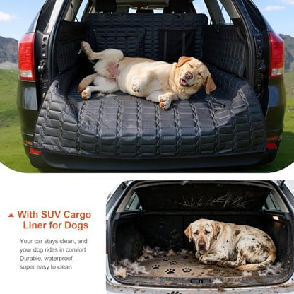 Reliadura SUV Cargo Liner for Dogs, Waterproof Pet Trunk Cover - Image 5