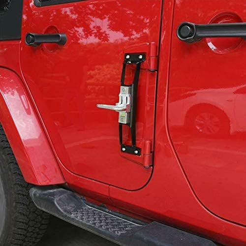 Non Slip Door Hinge Pedal Folding Stepping Ladder Doorstep Door Hinge Metal - Image 5