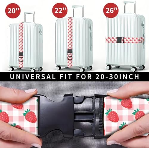 Luggage Straps for Suitcases, Heavy Duty Travel Belt - Image 4