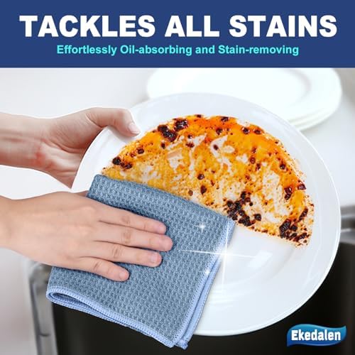Ekedalen Microfiber Cleaning Cloth Lint Free Glass Polish - Image 6