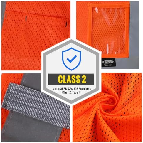 JKSafety Safety Vest for men women Hi Vis Vest - Image 4