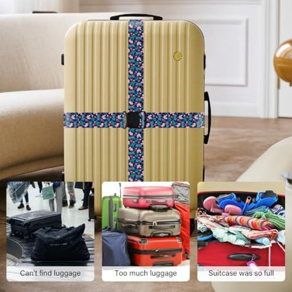 Luggage Straps for Suitcases, Travel Adjustable Belt - Image 6