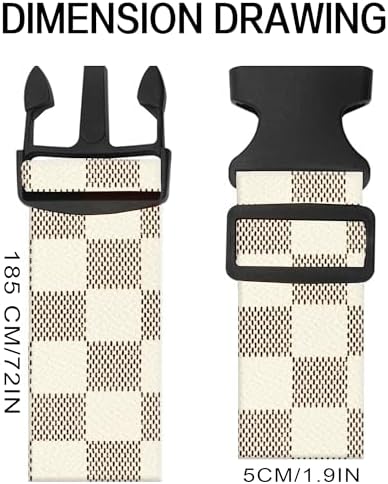 Luggage Straps for Suitcases, Adjustable Travel Belt, Durable Wide Luggage Strap - Image 6
