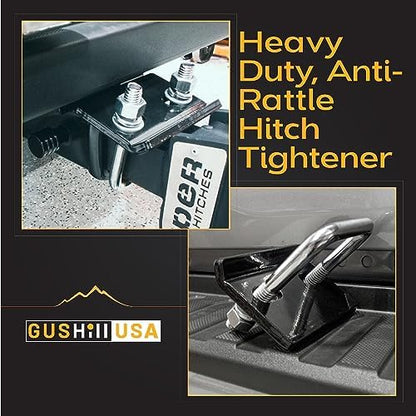 GusHill USA GH 22326 Heavy-Duty Hitch Tightener, Anti-Rattle Stabilizer - Image 5