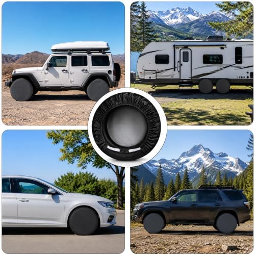 Tire Covers 2 Pack, Fit 27-29 Inch Tire Diameter - Image 7
