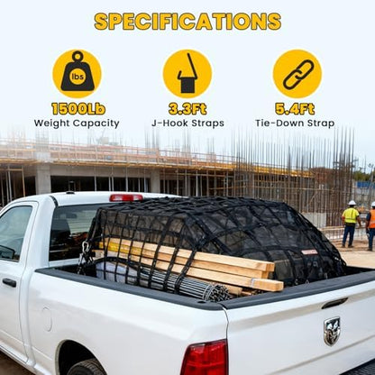 Cargo Net for Pickup Truck Bed - Image 3