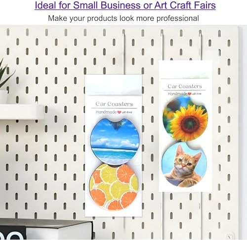 50 Sets Sublimation Car Coaster Packaging - Image 5