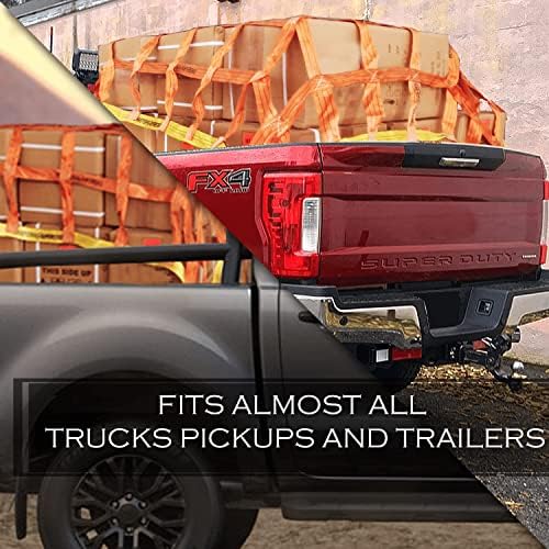 FERRETERRO Truck Cargo net for Pickup Truck Bed – - Image 6