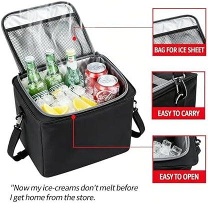 Car Trunk Organizer with Removable Cooler Bag - Image 4