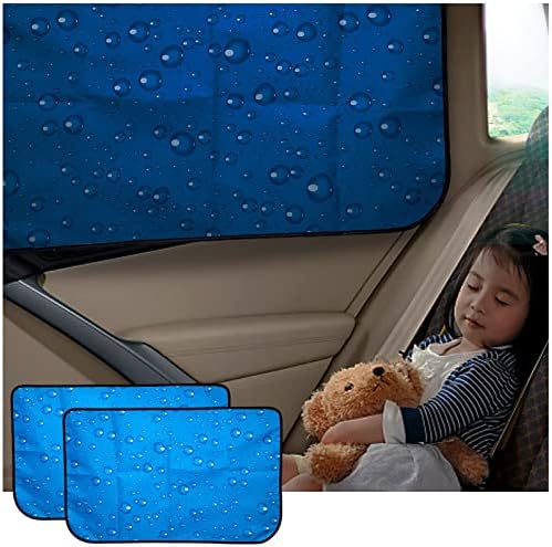 Aokway Magnetic Side Window Sun Shade -100% Block Light Car Window Shades - Image 2