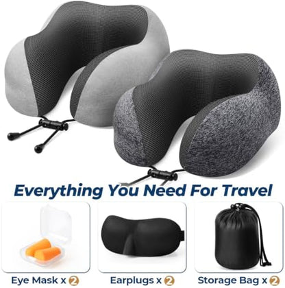ExploreBliss Travel Pillow, Neck Pillow Airplane - Image 2