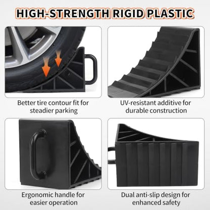 OULEME Wheel Chocks, Tire Stoppers - Image 3