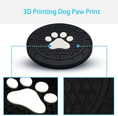 BukNikis Car Cup Holder Coasters-Car Interior Accessories 2.75 inch Silicone - Image 3