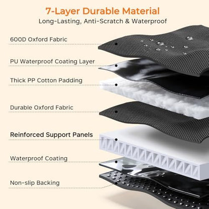 URPOWER XL Hard Bottom Dog Seat Cover - Image 6