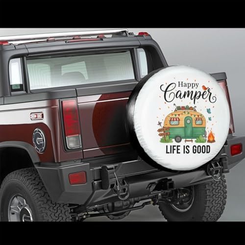 Camper Life is Good Spare Tire Cover Wheel Protector Universal Fit - Image 3